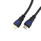 Cable HDMI de alto rendimiento con contactos chapados en oro y transmisión de señal optimizada