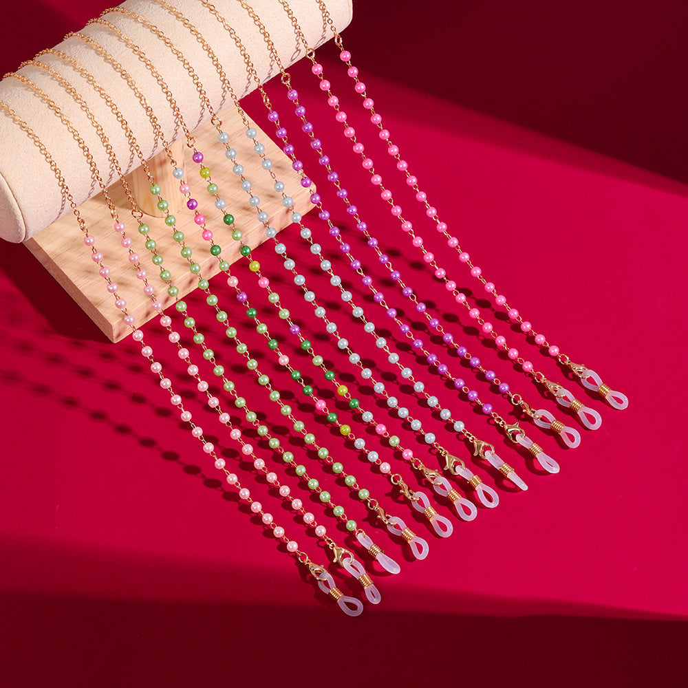 Cadena de moda con cuentas