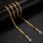 Cadena metálica resistente para gafas