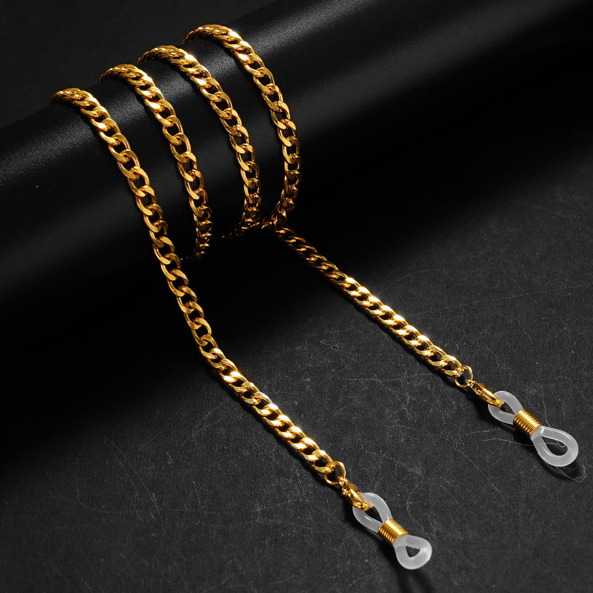 Cadena metálica resistente para gafas