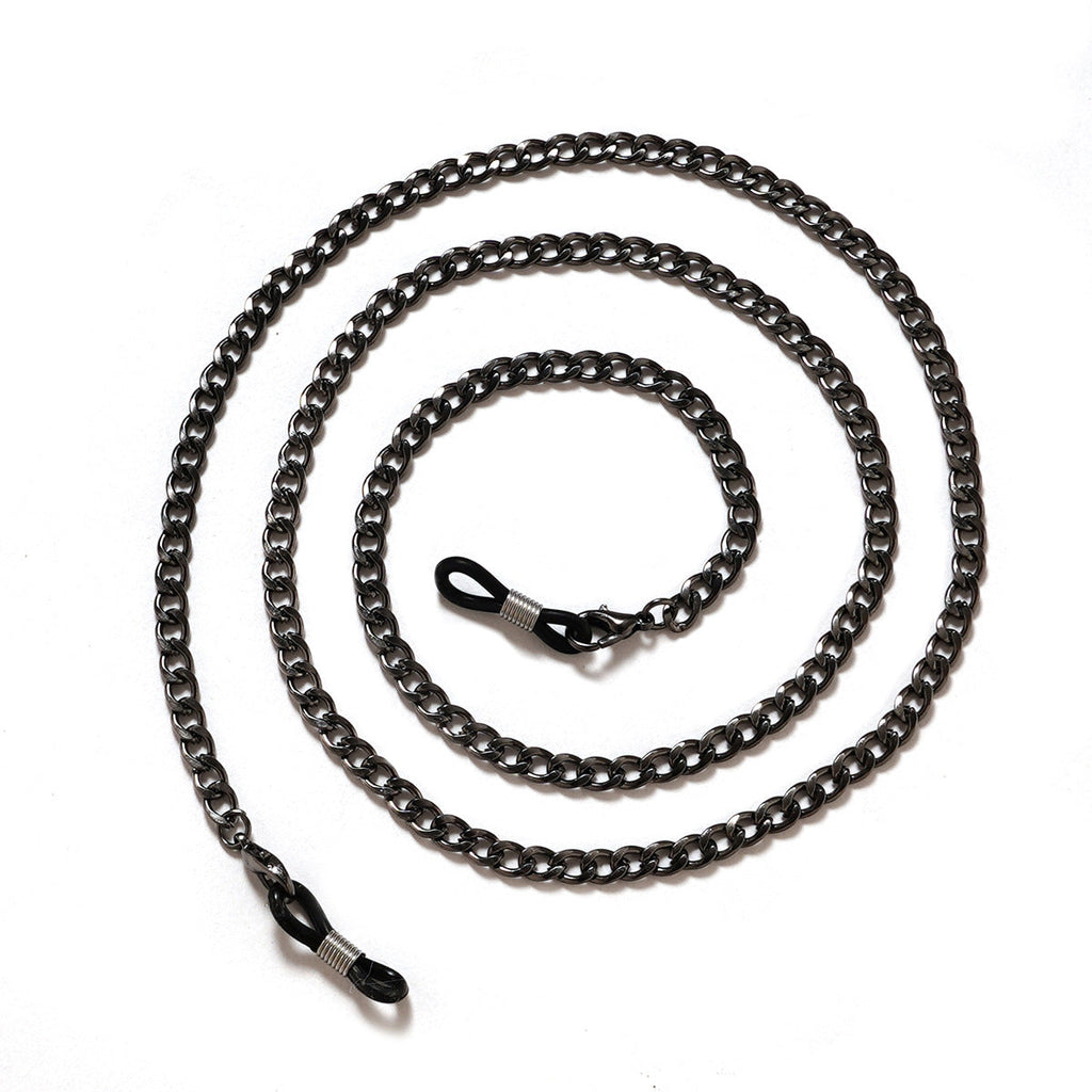 Cadena metálica resistente para gafas