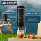 Cafetera eléctrica portátil de cápsulas para espresso