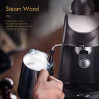 Cafetera espresso 3,5 bar con vaporizador integrado