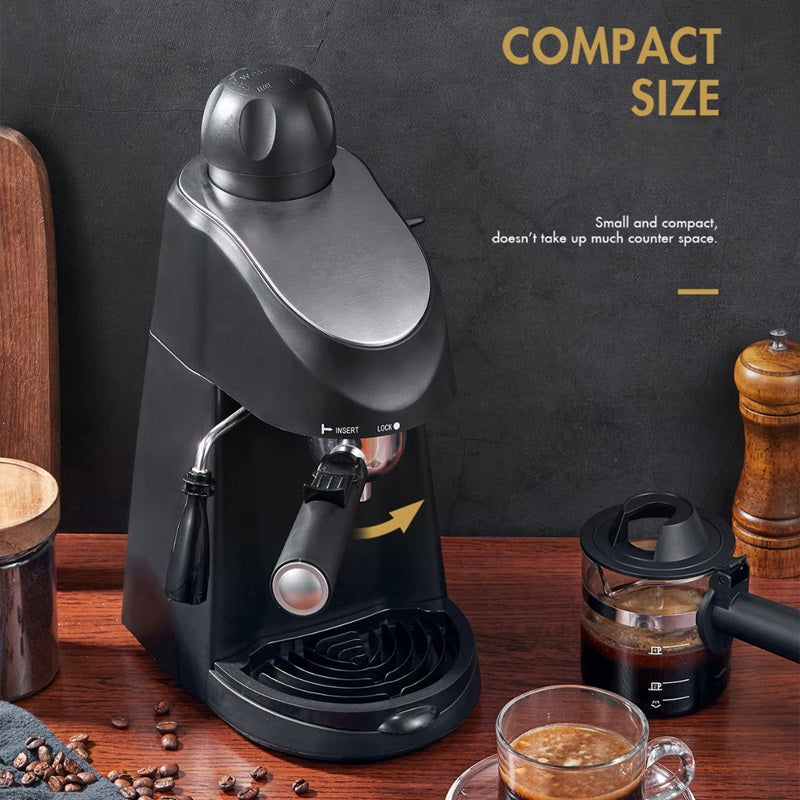 Cafetera espresso 3,5 bar con vaporizador integrado