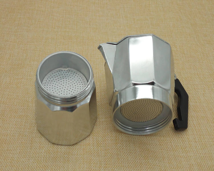 Cafetera italiana clásica para vitrocerámica – Moka de 12 tazas
