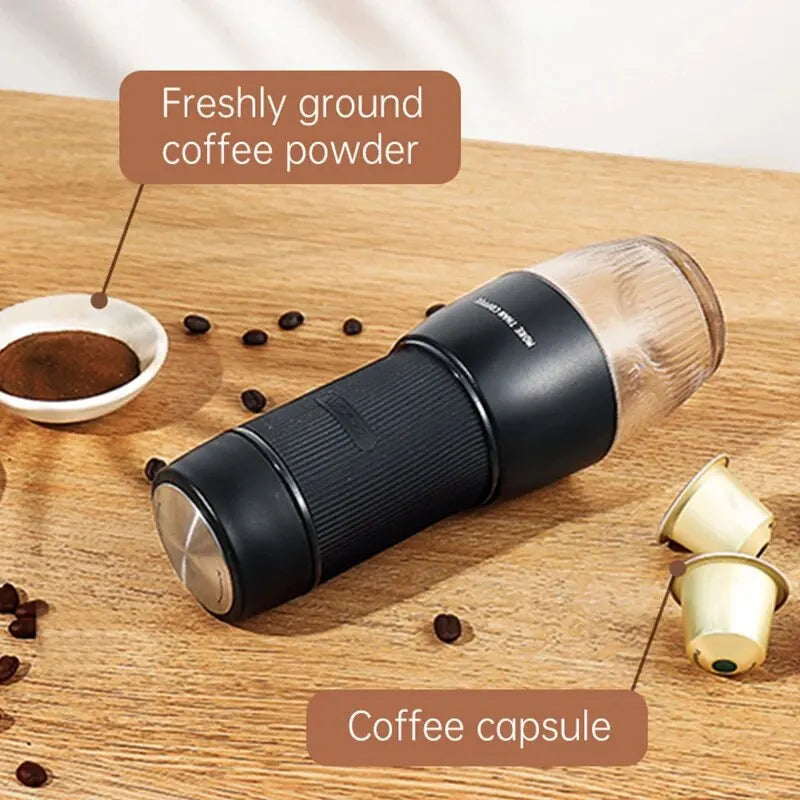 Cafetera portátil manual 18 bar ZZUOM CM101 para camping y viaje