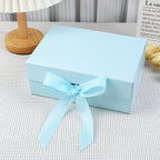 Caja de regalo magnética premium con luces LED y tarjeta de felicitación