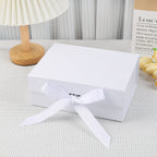 Caja de regalo magnética premium con luces LED y tarjeta de felicitación