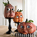 Calabaza decorativa de Halloween con luz