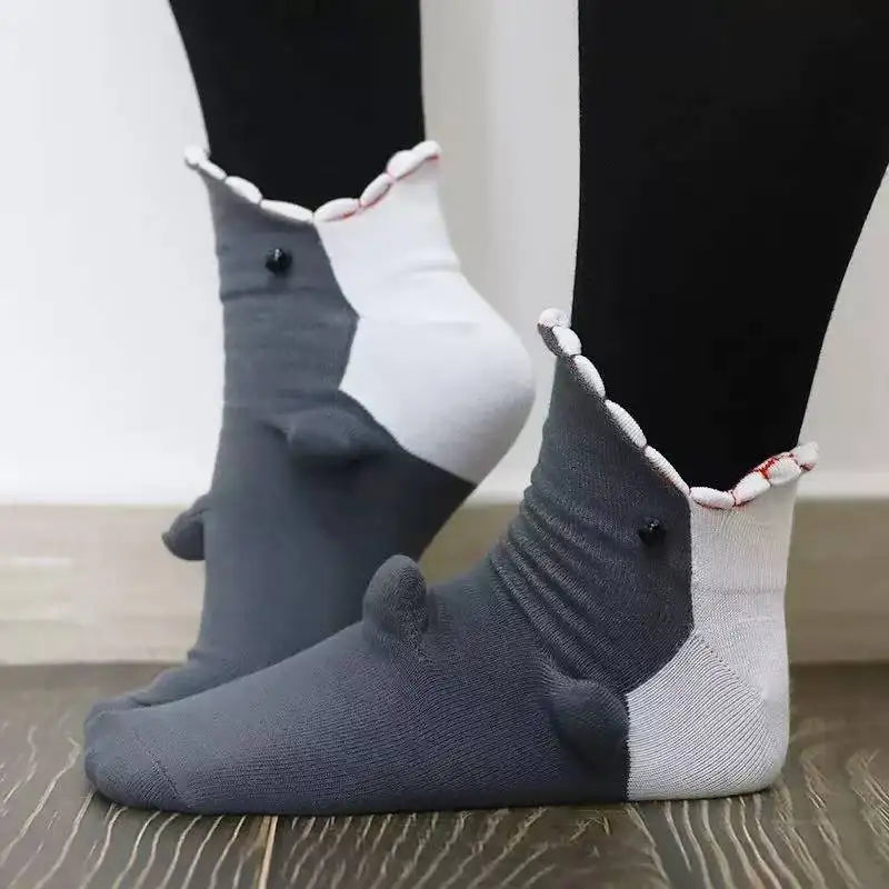 Calcetines de punto divertidos y cálidos