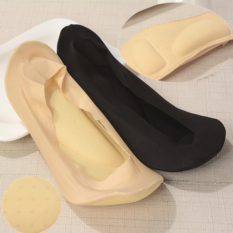 Calcetines invisibles con almohadillas 3D transpirables
