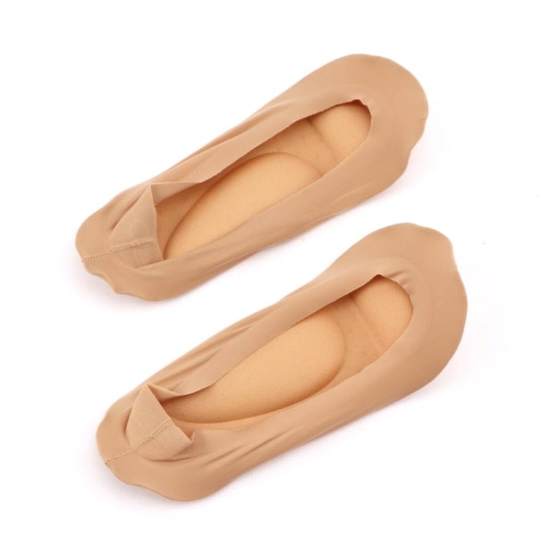 Calcetines invisibles con almohadillas 3D transpirables