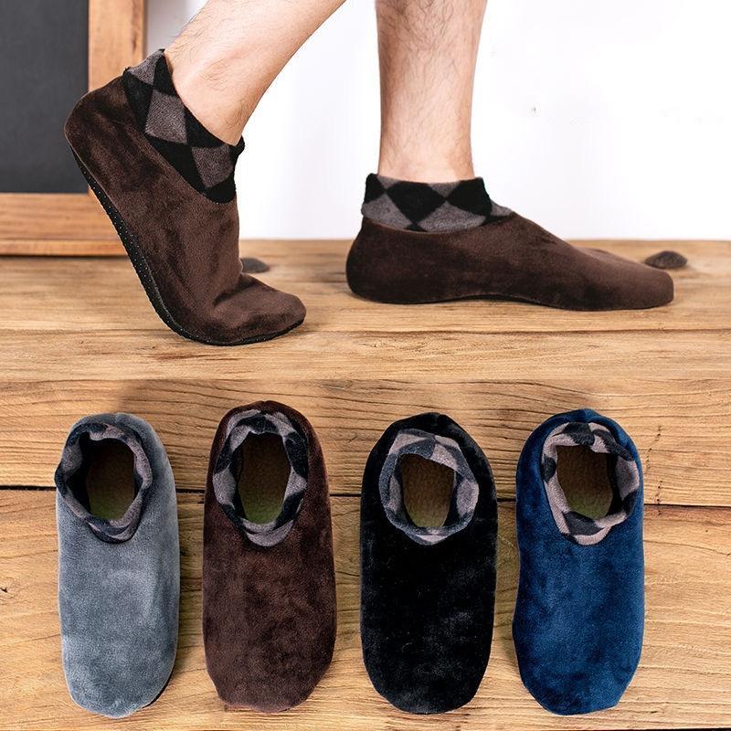 Calcetines térmicos antideslizantes con forro interior