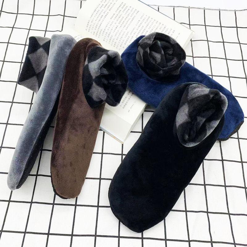 Calcetines térmicos antideslizantes con forro interior