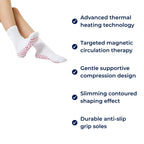 Calcetines térmicos autocalentables con terapia magnética