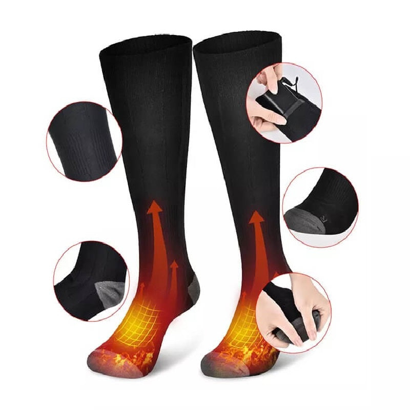 Calcetines térmicos calefactables unisex