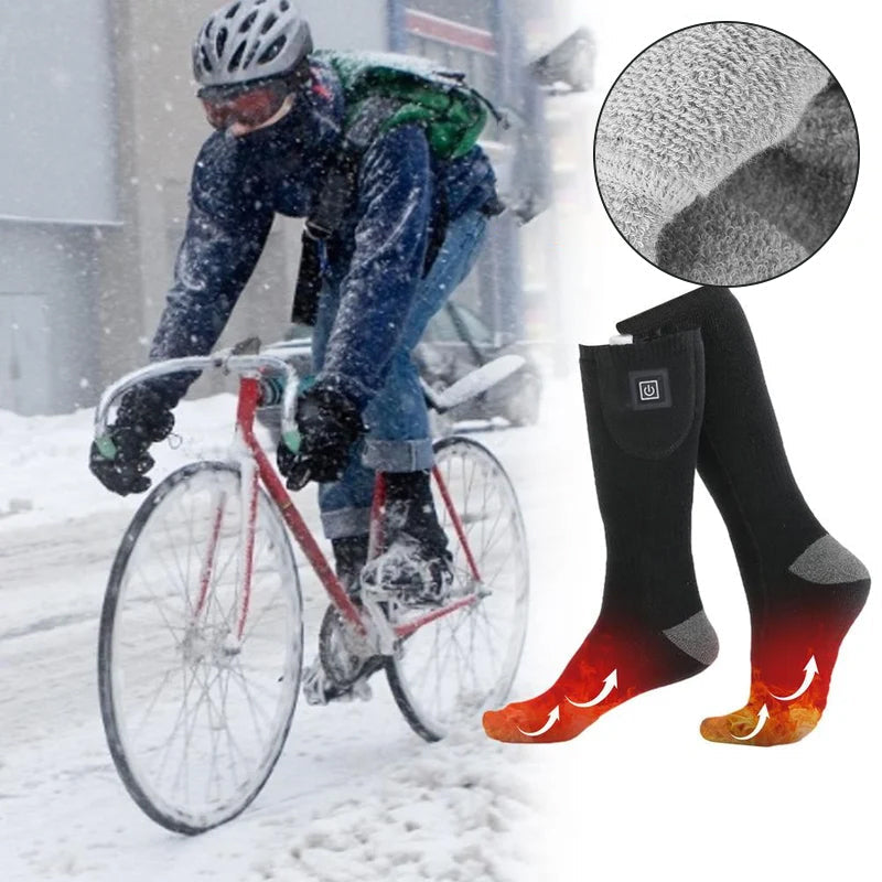 Calcetines térmicos con temperatura ajustable