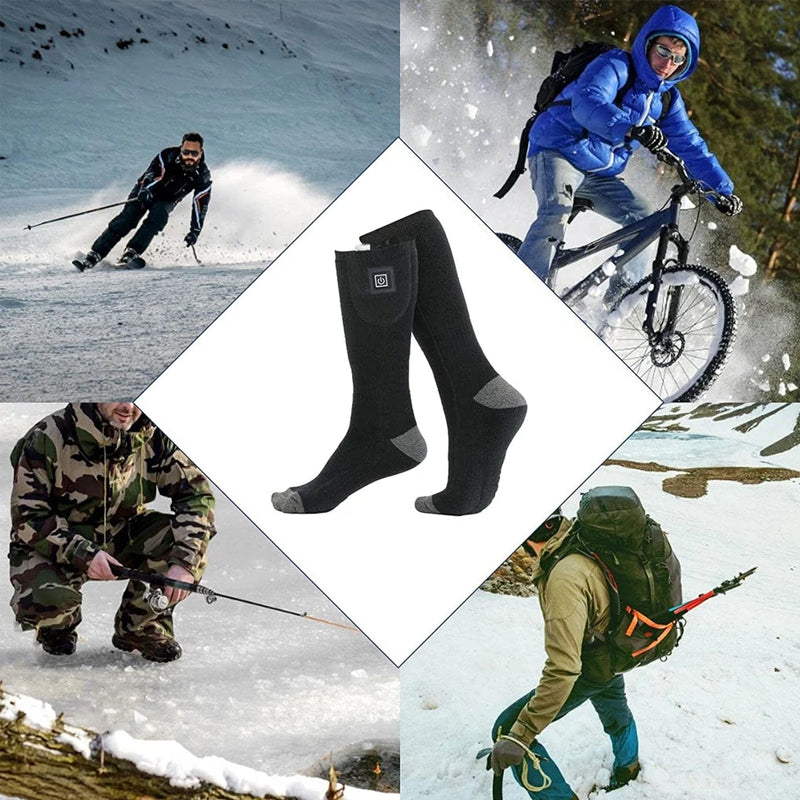 Calcetines térmicos con temperatura ajustable