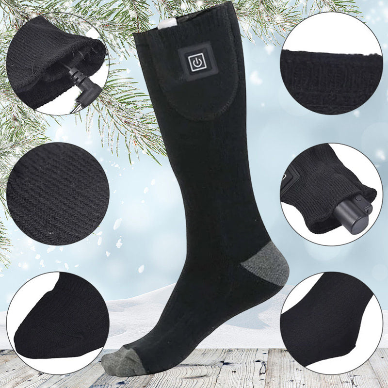 Calcetines térmicos con temperatura ajustable
