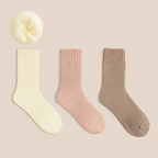 Calcetines térmicos de lana suaves y cálidos