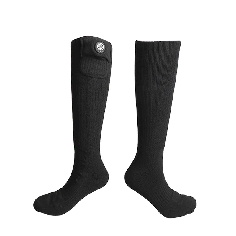 Calcetines térmicos eléctricos recargables para esquí