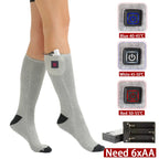 Calcetines térmicos eléctricos ThermaStep con USB y 3 niveles de calor