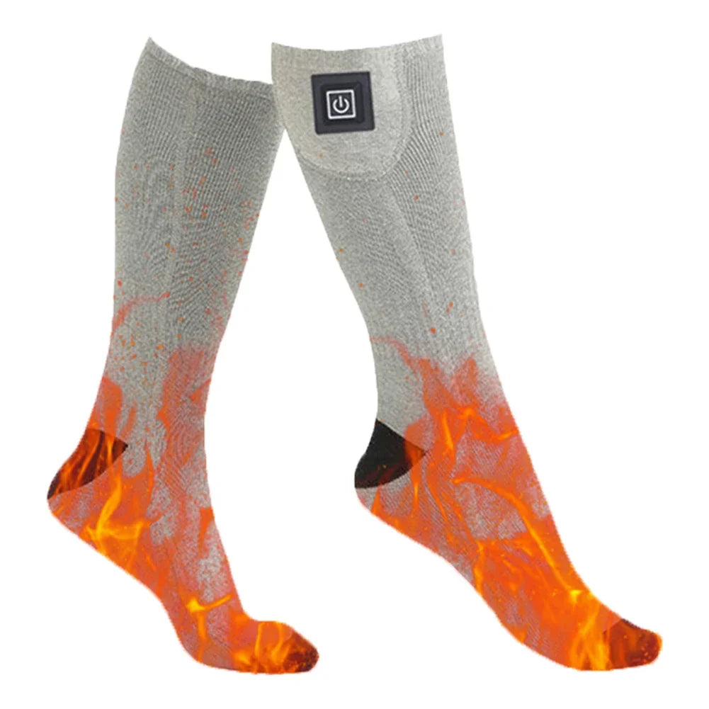 Calcetines térmicos recargables HeatWear con caja de batería