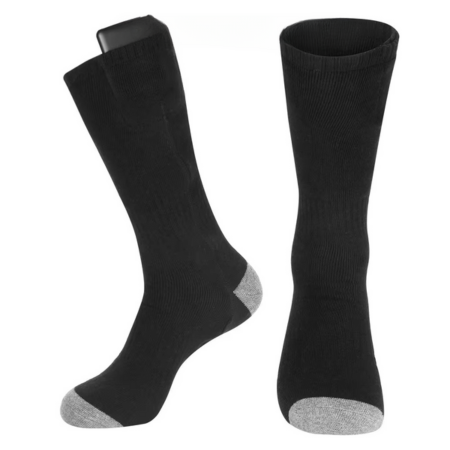 Calcetines térmicos recargables USB con calefacción eléctrica para el frío