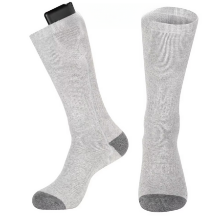 Calcetines térmicos recargables USB con calefacción eléctrica para el frío