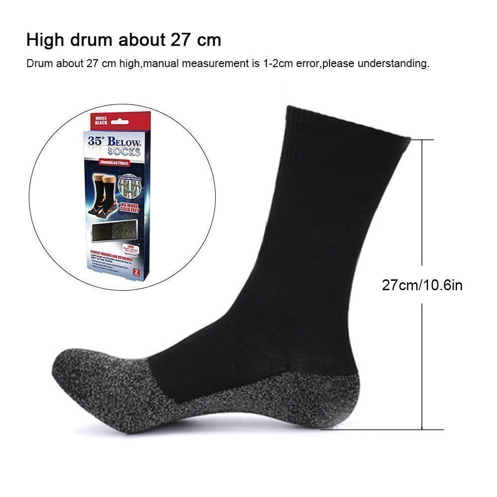 Calcetines térmicos Ultimate Comfort 35 Below, pack de 3 pares en negro