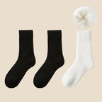 Calcetines térmicos unisex con forro polar autocalentable — pack de 3 pares