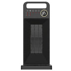 Calefactor eléctrico de 2000 W con mando a distancia y pantalla táctil