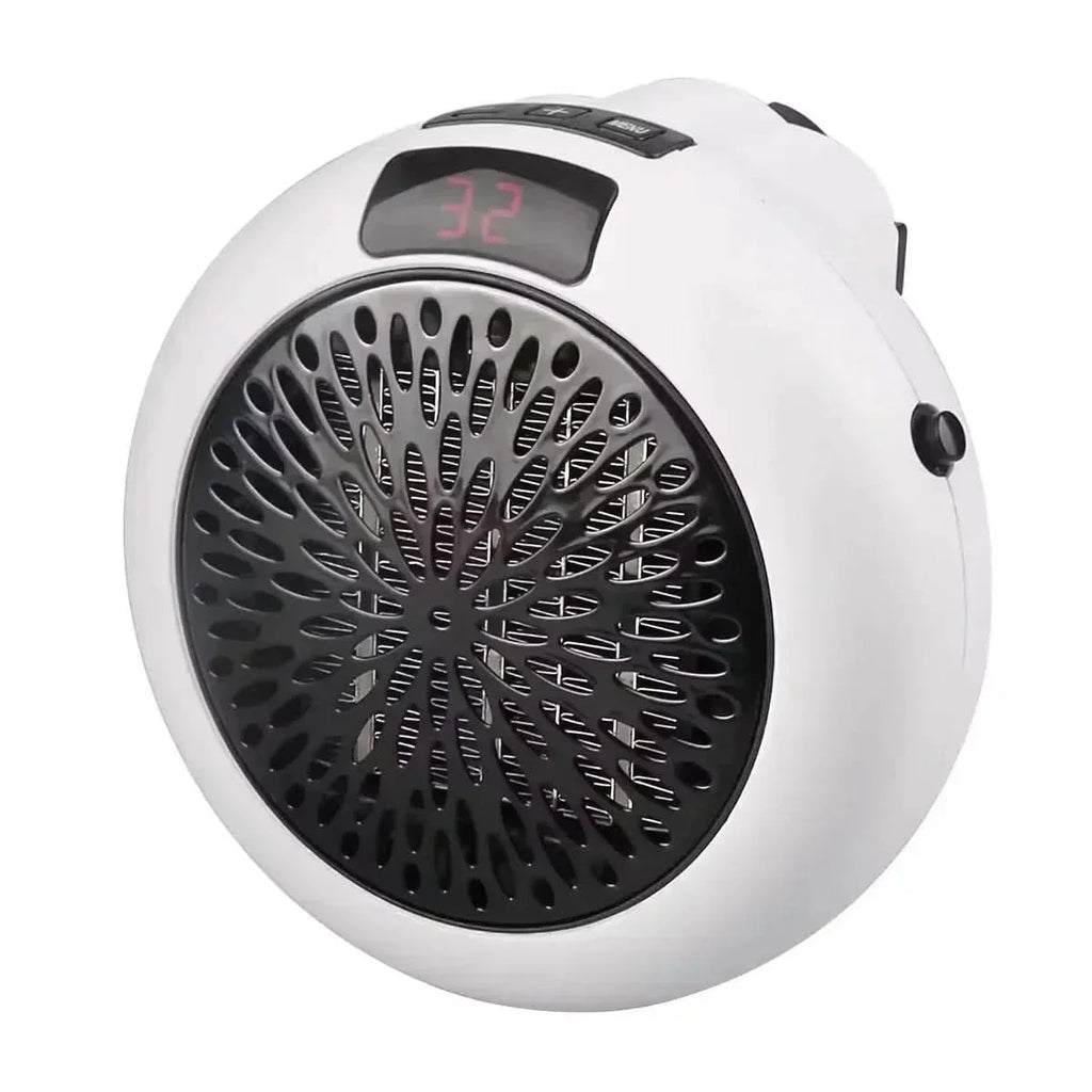Calefactor eléctrico con mando a distancia para pared o escritorio