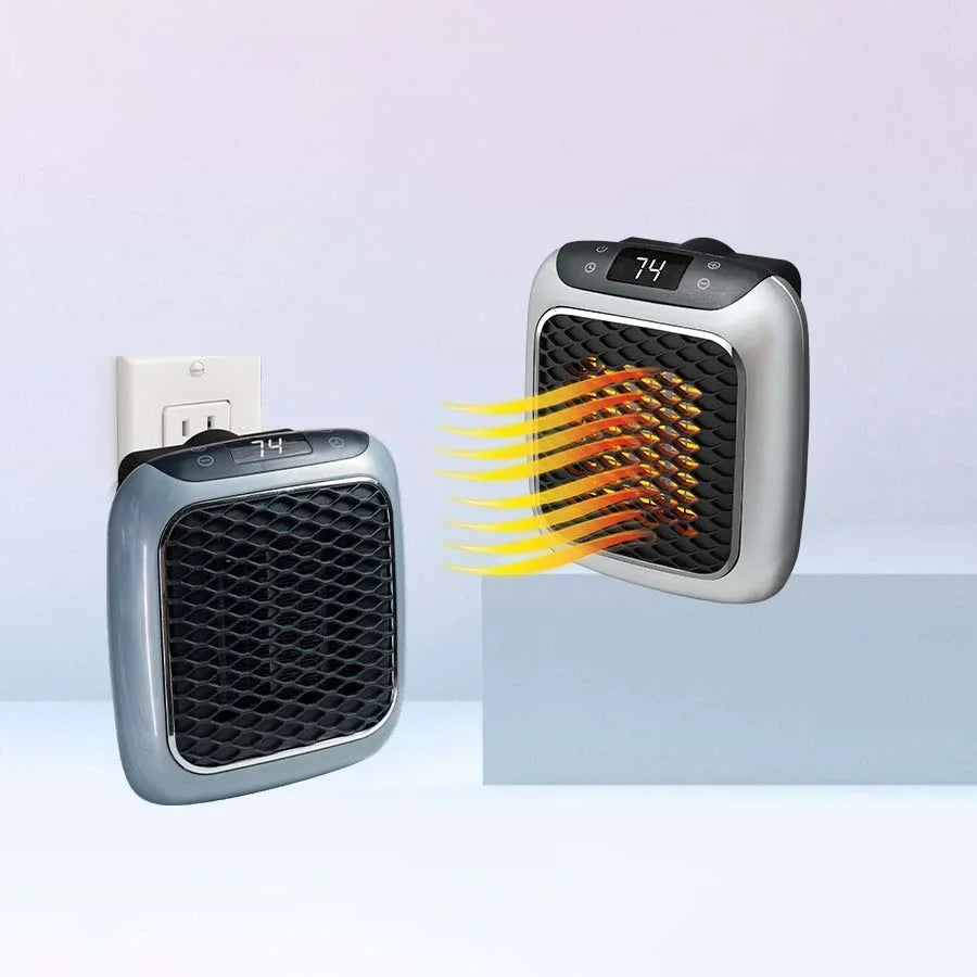 Calefactor portátil de bajo consumo