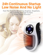 Calefactor portátil LuxaHeat Elegant para calidez confortable en cualquier lugar
