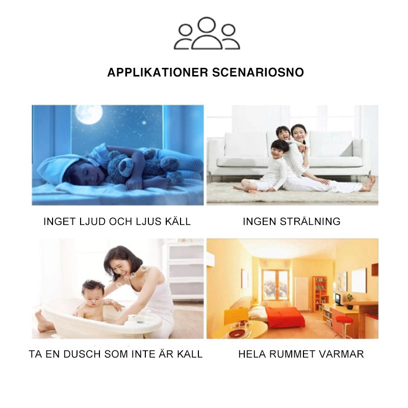 Calefactor portátil para casa y oficina