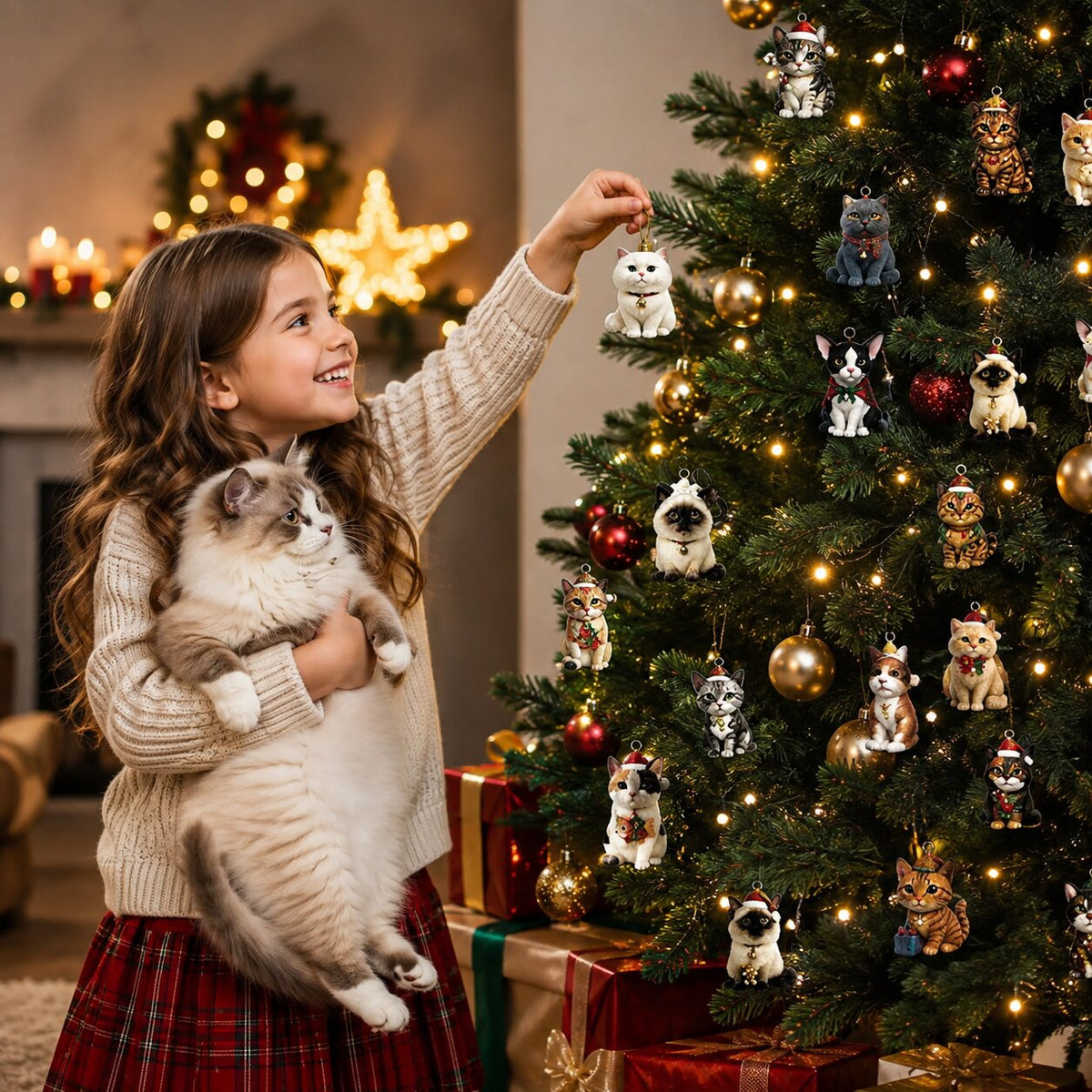 Calendario de adviento con gatos 2026