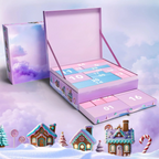 Calendario de Adviento con set de manualidades para Navidad | 24 cajas con sorpresas DIY | Actividad creativa para grand