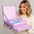 Calendario de Adviento con set de manualidades para Navidad | 24 cajas con sorpresas DIY | Actividad creativa para grand
