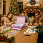 Calendario de Adviento con set de manualidades para Navidad | 24 cajas con sorpresas DIY | Actividad creativa para grand