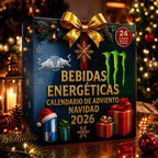 Calendario de adviento de bebidas energéticas 24 días