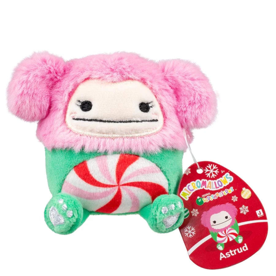 Calendario de adviento de peluche con 24 mini peluches navideños, una sorpresa diaria de 6,5 cm para niños y coleccionis
