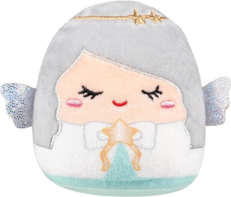 Calendario de adviento de peluche con 24 mini peluches navideños, una sorpresa diaria de 6,5 cm para niños y coleccionis