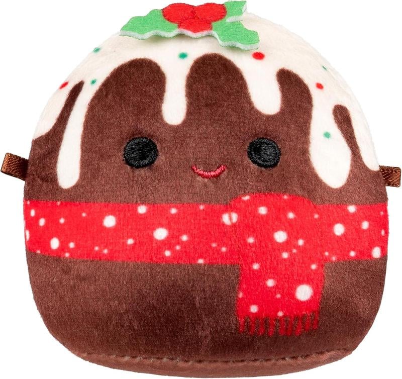 Calendario de adviento de peluche con 24 mini peluches navideños, una sorpresa diaria de 6,5 cm para niños y coleccionis