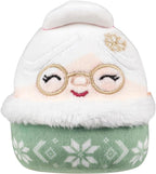 Calendario de adviento de peluche con 24 mini peluches navideños, una sorpresa diaria de 6,5 cm para niños y coleccionis