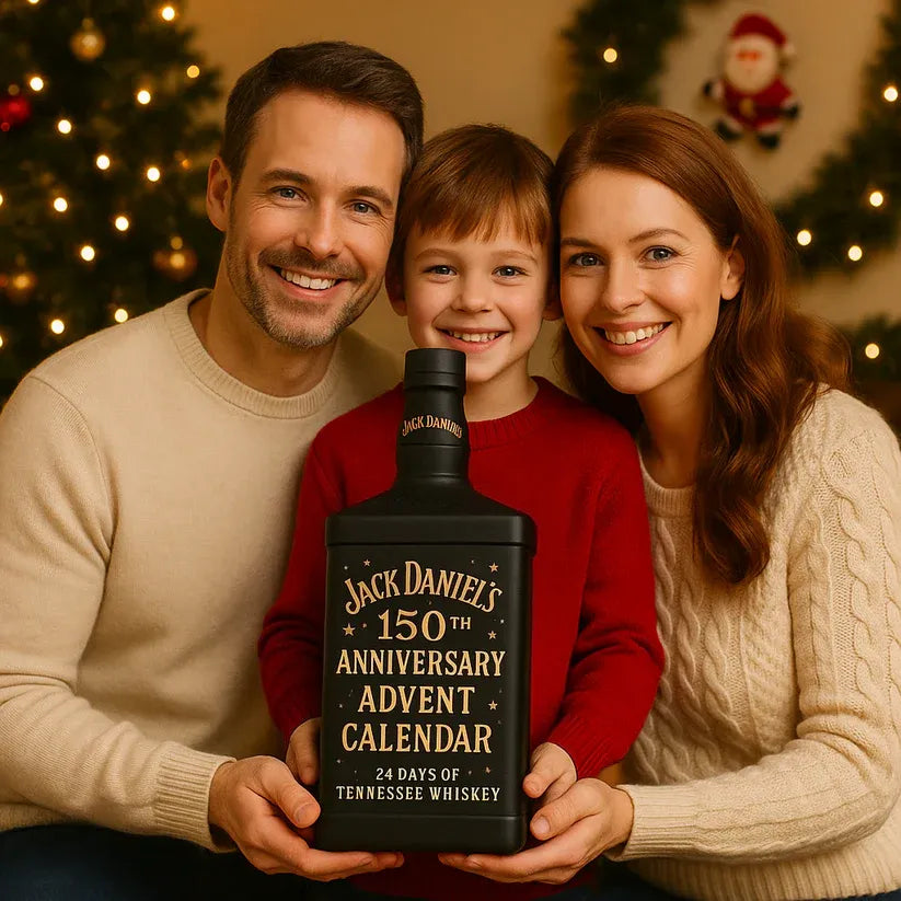 Calendario de adviento de whisky 2025 con 24 botellas miniatura coleccionables (sin alcohol)
