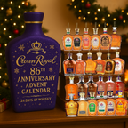 Calendario de adviento de whisky 2025 con 24 botellas miniatura coleccionables (sin alcohol)