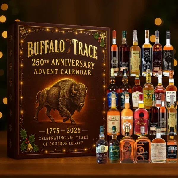 Calendario de adviento de whisky 2025 con 24 botellas miniatura coleccionables (sin alcohol)