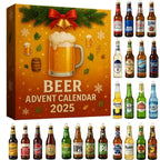 Calendario de adviento de whisky 2025 con 24 botellas miniatura coleccionables (sin alcohol)