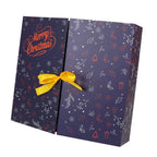 Calendario de adviento DIY personalizable – Set de cajas vacías para cuenta atrás de 24 días con diseño navideño